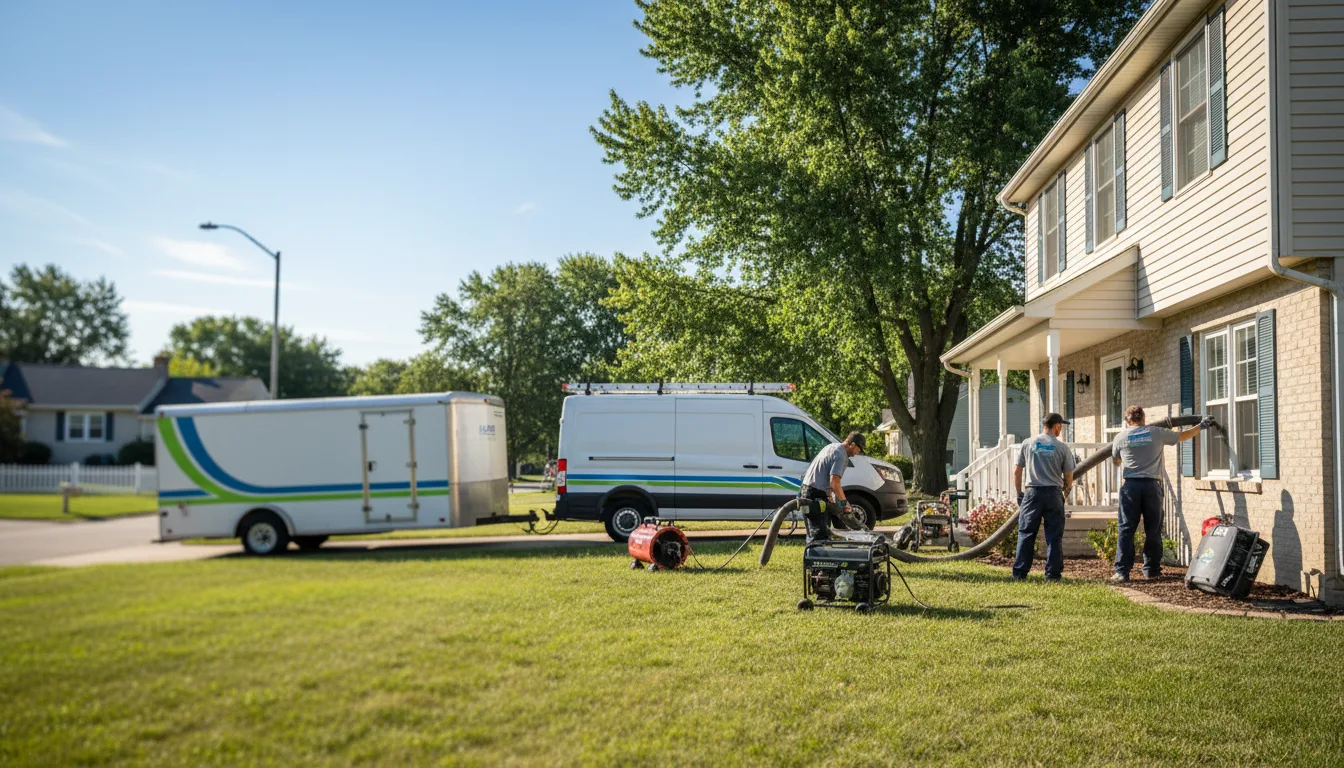 Flooded Basement Restoration And Cleanup With Repair in Finksburg, MD near me